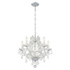 Maria Theresa 6 Light Polished Chrome Mini Chandelier (4405-CH-CL-I)