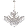 Maria Theresa 6 Light Polished Chrome Chandelier (4439-CH-CL-MWP)