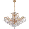 Maria Theresa 6 Light Gold Chandelier (4439-GD-CL-MWP)