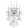 Maria Theresa 5 Light Chrome Sconce (4425-CH-CL-S)