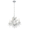 Maria Theresa 4 Light Chrome Mini Chandelier (4474-CH-CL-SAQ)