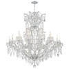Crystorama Maria Theresa 25 Light Chandelier (4424-CH-CL-MWP)