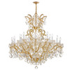 Maria Theresa 25 Light Gold Chandelier (4424-GD-CL-MWP)