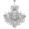 Maria Theresa 19 Light Polished Chrome Chandelier (4418-CH-CL-I)