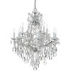 Crystorama Maria Theresa 13 Light Chandelier (4413-CH-CL-MWP)