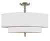 Luxo 5 Light Satin Nickel Semi-Flush (9507-SN_CEILING)