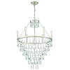Crystorama Lucille 6 Light Chandelier (LUC-A9066-SA)