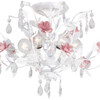 Lola 6 Light Wet White Semi-Flush (4850-WW)