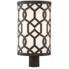Libby Langdon Outdoor 1 Light Post (JEN-2209-DB)