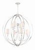 Libby Langdon 8 Light Polished Nickel Chandelier (2246-PN)
