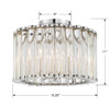 Crystorama Elliot 4 Light Semi Flush (ELL-B3004-PN_CEILING)