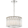 Libby Langdon 4 Light Polished Nickel Pendant (ELL-B3004-PN)