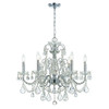 Imperial 6 Light Polished Chrome Chandelier (3226-CH-CL-MWP)