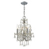 Imperial 4 Light Polished Chrome Mini Chandelier (3224-CH-CL-S)