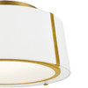Fulton 3 Light Gold Flush Mount (FUL-905-GA)