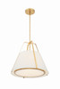 Crystorama Fulton 3 Light Pendant (FUL-904-GA)