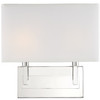 Durham 2 Light Polished Nickel Sconce (DUR-A3542-PN)