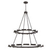 Dakota 33 Light Bronze Chandelier (9049-CZ)