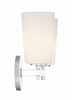 Colton 2 Light Polished Chrome Sconce (COL-102-CH)