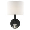 Crystorama Chimes 1 Light Sconce (CHI-211-BF)