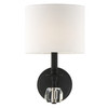 Crystorama Chimes 1 Light Sconce (CHI-211-BF)