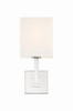 Chatham 1 Light Polished Nickle Sconce (CHA-491-PN)