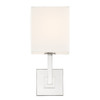 Chatham 1 Light Polished Nickle Sconce (CHA-491-PN)