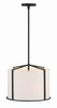 Carlyn 4 Light Black Pendant (CAR-9204-BK)