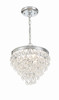 Crystorama Calypso 3 Light Chandelier (130-CH)