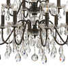 Butler 12 Light Bronze Chandelier (3029-EB-CL-MWP)
