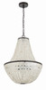 Brielle 6 Light Dark Bronze Chandelier (BRI-3006-DB)