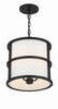 Crystorama Hulton 3 Light Pendant (9593-MK)
