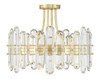 Crystorama Bolton 4 Light Semi Flush (BOL-8884-AG)