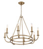 Crystorama Bailey 8 Light Chandelier (BAI-A2108-AG)