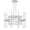 Aries 20 Light Polished Nickel Chandelier (ARS-B4020-PN)