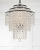Arielle 4 Light Dark Bronze Chandelier (ARI-304-DB-CL-MWP)