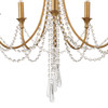 Arcadia 5 Light Antique Gold Chandelier (ARC-1905-GA-CL-MWP)