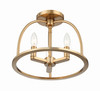 Abbott 3 Light Vibrant Gold Semi-Flush (ABB-3003-VG_CEILING)