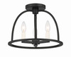 Abbott 3 Light Black Semi-Flush (ABB-3003-BK_CEILING)