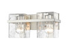 Bennington 2 Light Vanity in Brushed Nickel (1938-2V-BN)