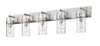 Fontaine 5 Light Vanity in Brushed Nickel (3035-5V-BN)