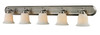 Lagoon 5 Light Vanity in Brushed Nickel (704-5V-BN)