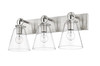Z-Lite Harper 3 Light Vanity in Brushed Nickel (483-3V-BN)