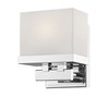 Rivulet 1 Light Vanity in Chrome  (1919-1S-CH-LED)
