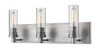 Persis 3 Light Vanity  in Old Silver (3000-3V-OS)