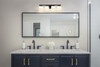 Astor 4 Light Vanity in Matte Black (1937-4V-MB)