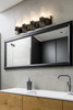 Lawson 4 Light Vanity in Matte Black (343-4V-MB)