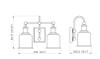 Z-Lite Bryant 2 Light Vanity in Matte Black (734-2V-MB)