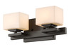 Cuvier 2 Light Vanity  in Bronze (1914-2V-BRZ)