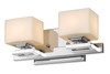 Cuvier 2 Light Vanity  in Chrome (1914-2V-CH)